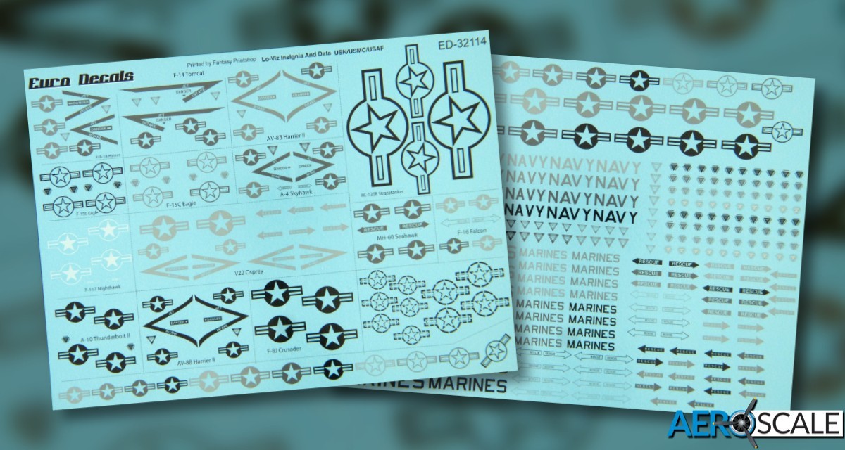 Lo-Viz Insignia & Data Decals