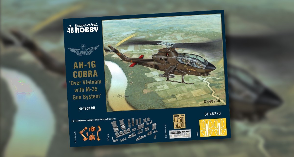 AH-1G Cobra ‘Over Vietnam with M-35 Gun System’