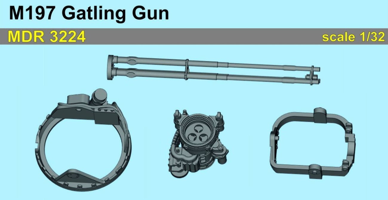 Cobra M197 Gatling Gun Released