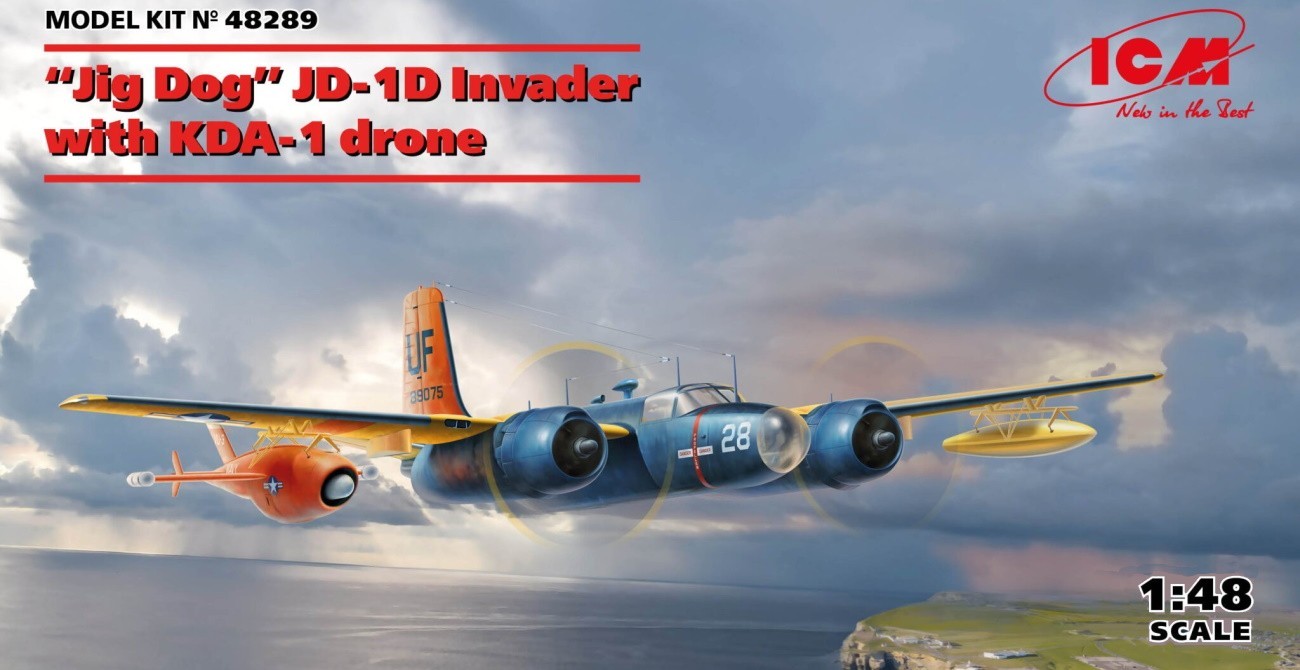 'Jig Dog' JD-1D Invader & Drone Released