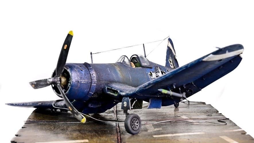 Vought Corsair F4U-1D by Steve Warrilow