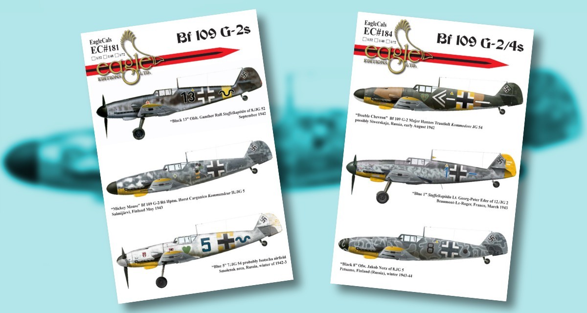 Messerschmitt Bf 109G-2/4 Decals