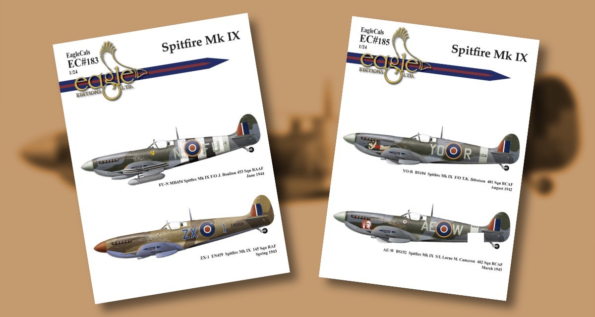 Supermarine Spitfire Mk IX Decals