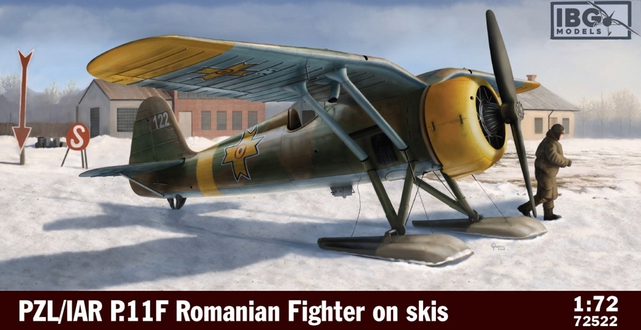 Ski Fitted PZL/IAR P.11F Renders