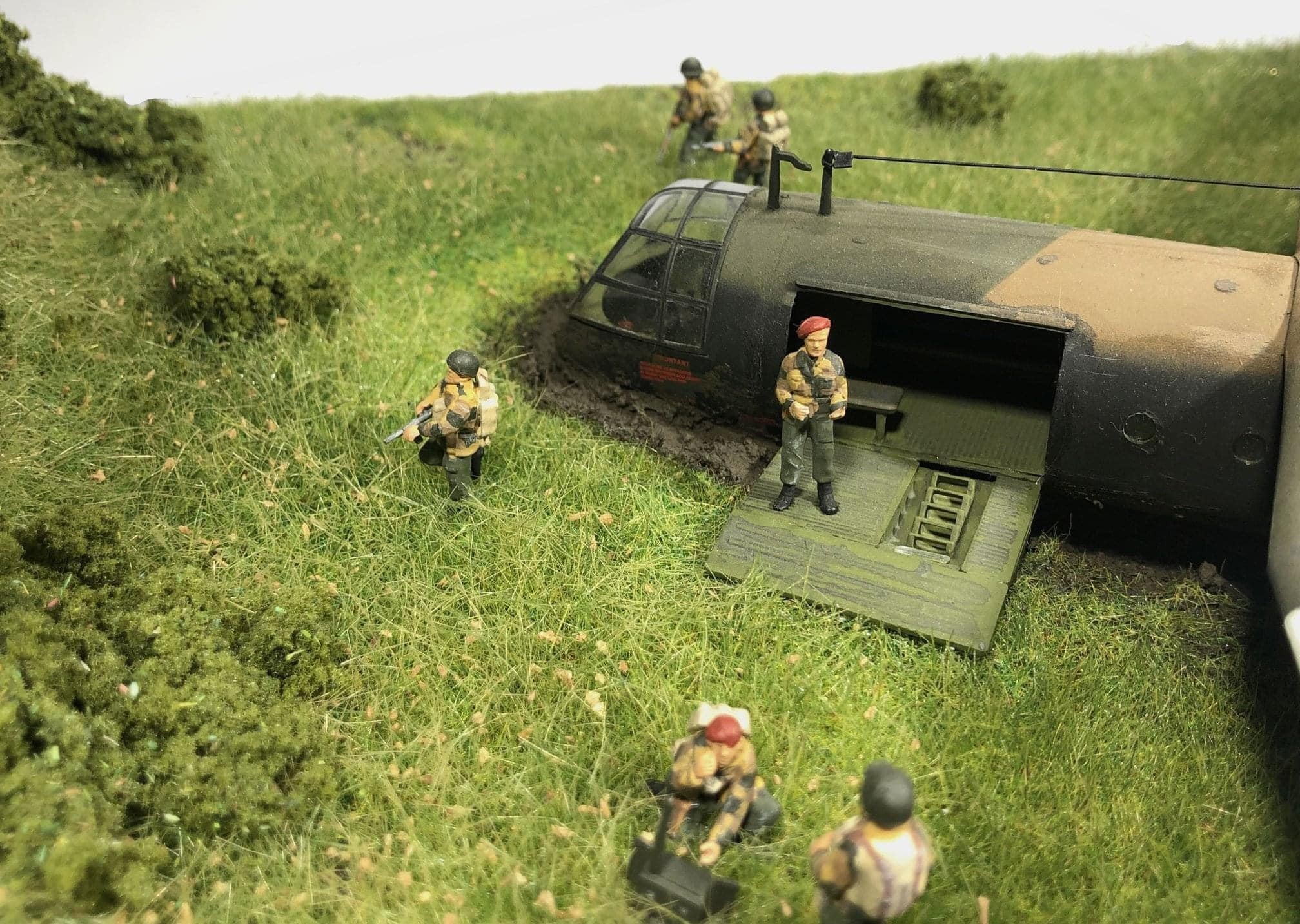 AS.51 HORSA Mk.I with British paratroopers D-Day Landings by Haris Hatziioannou