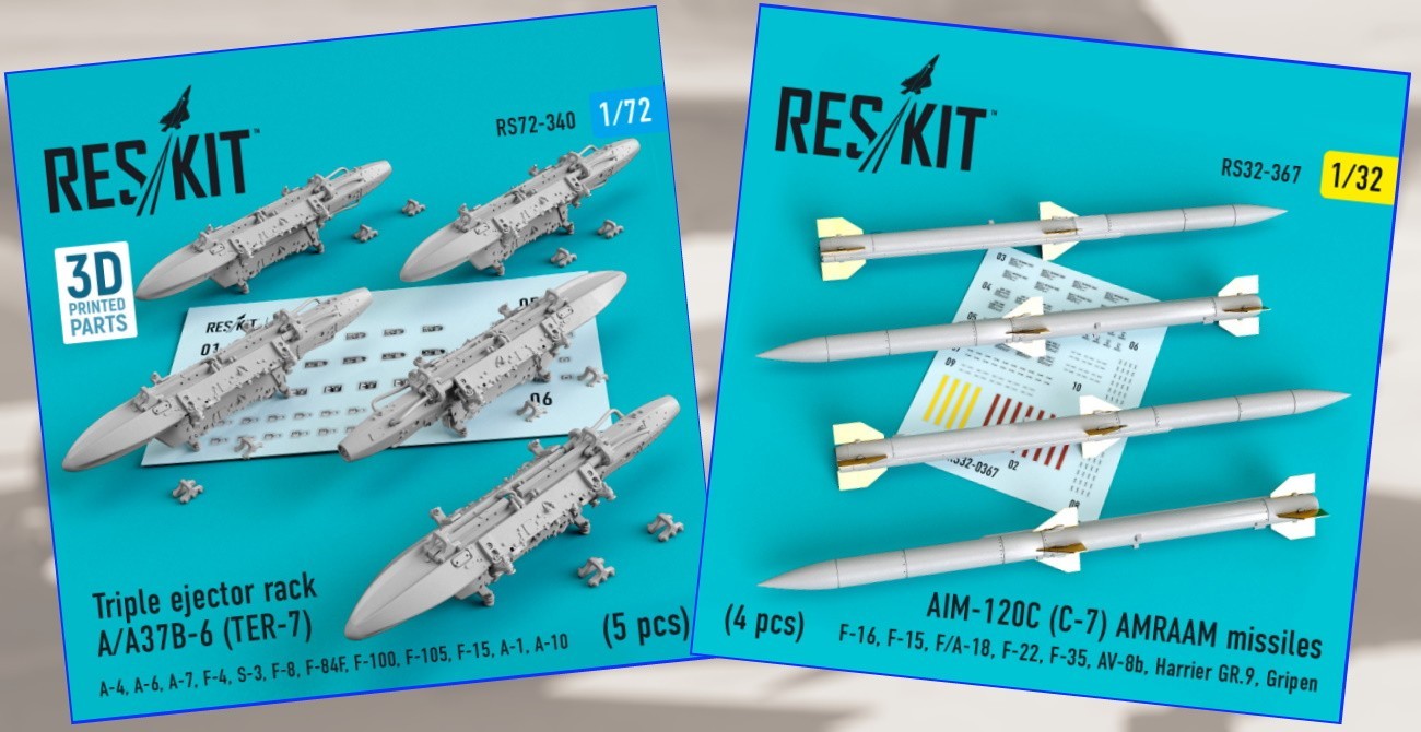 AIM-120, S-24 & Triple Ejector Racks Released