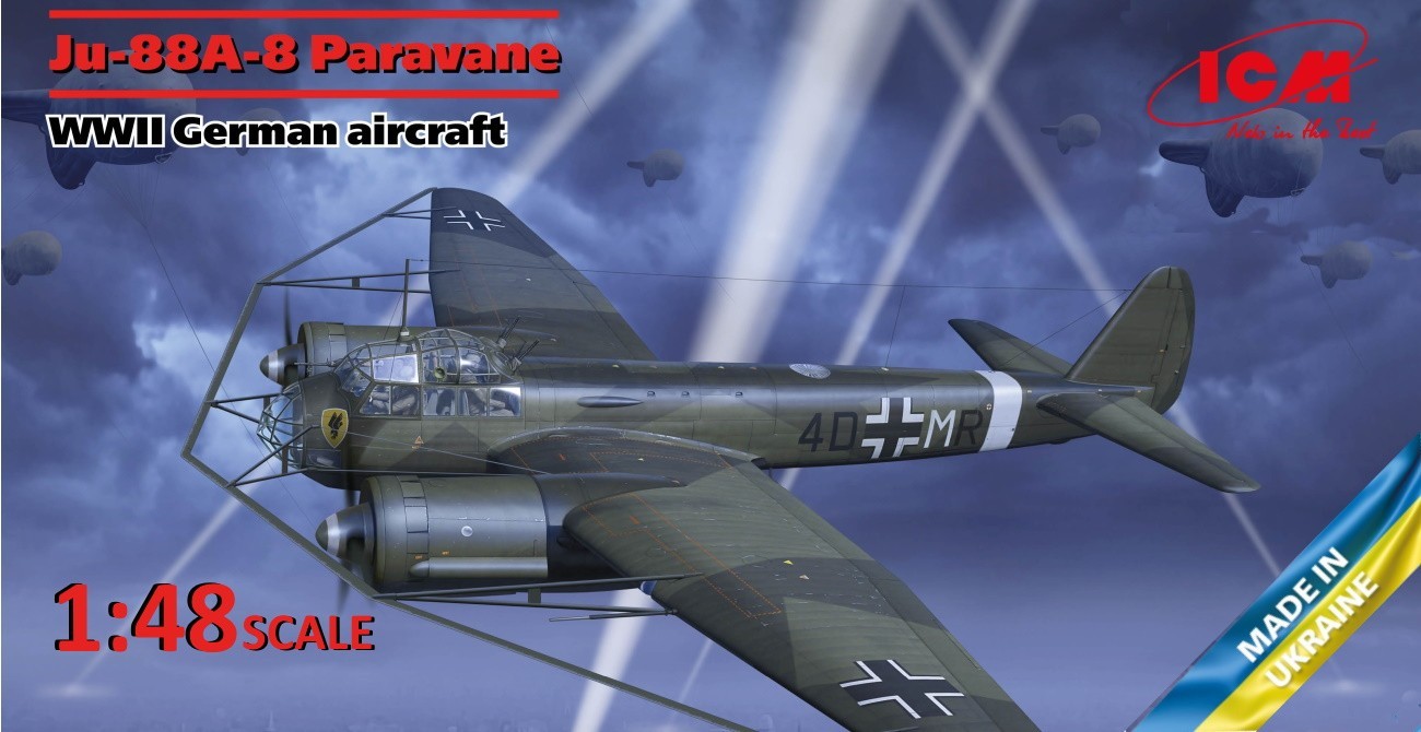 Ju-88A-8 Paravane October Release