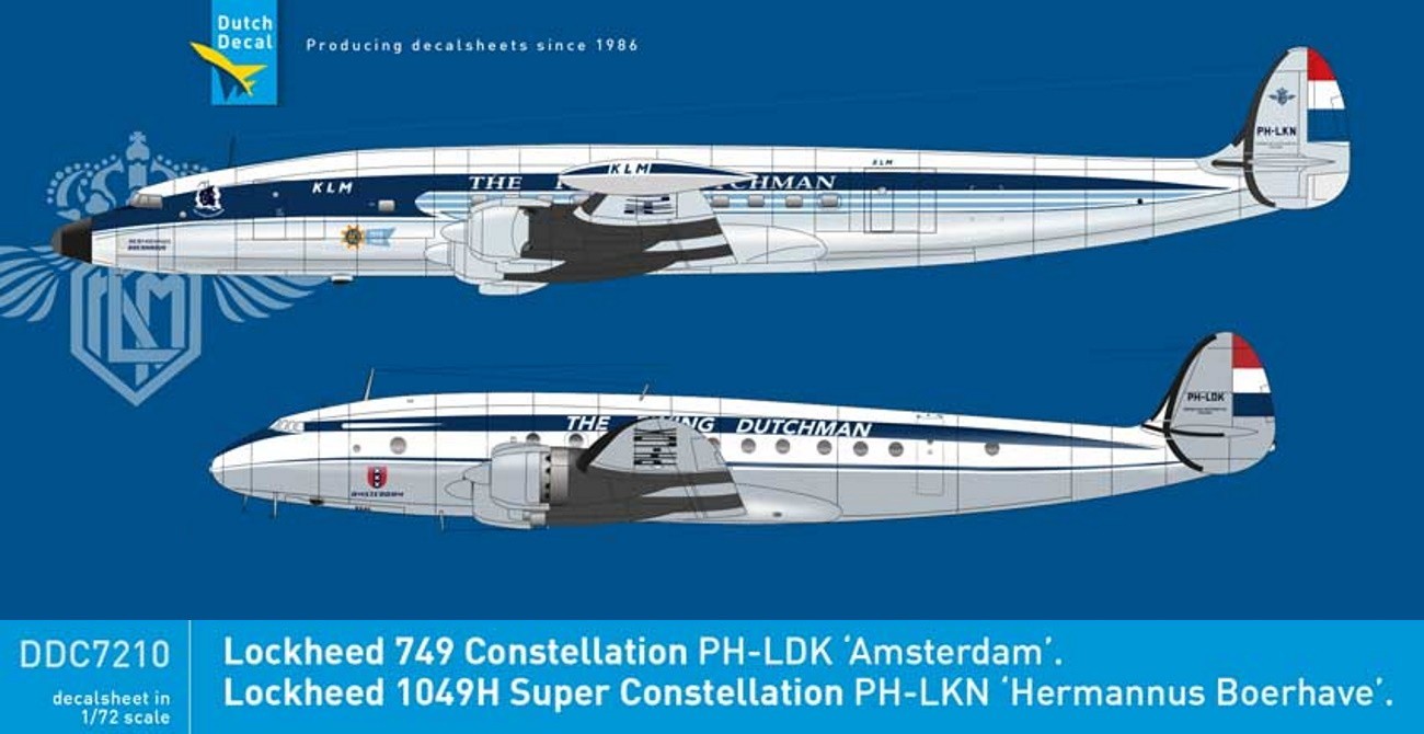Decals: KLM Connie & Super Connie Out Soon