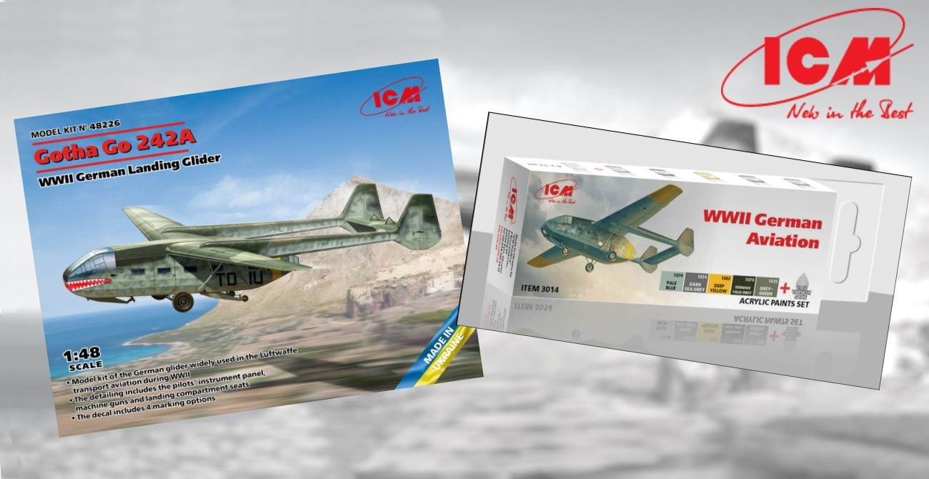 Gotha Go 242A Renders & Luftwaffe Paint Set