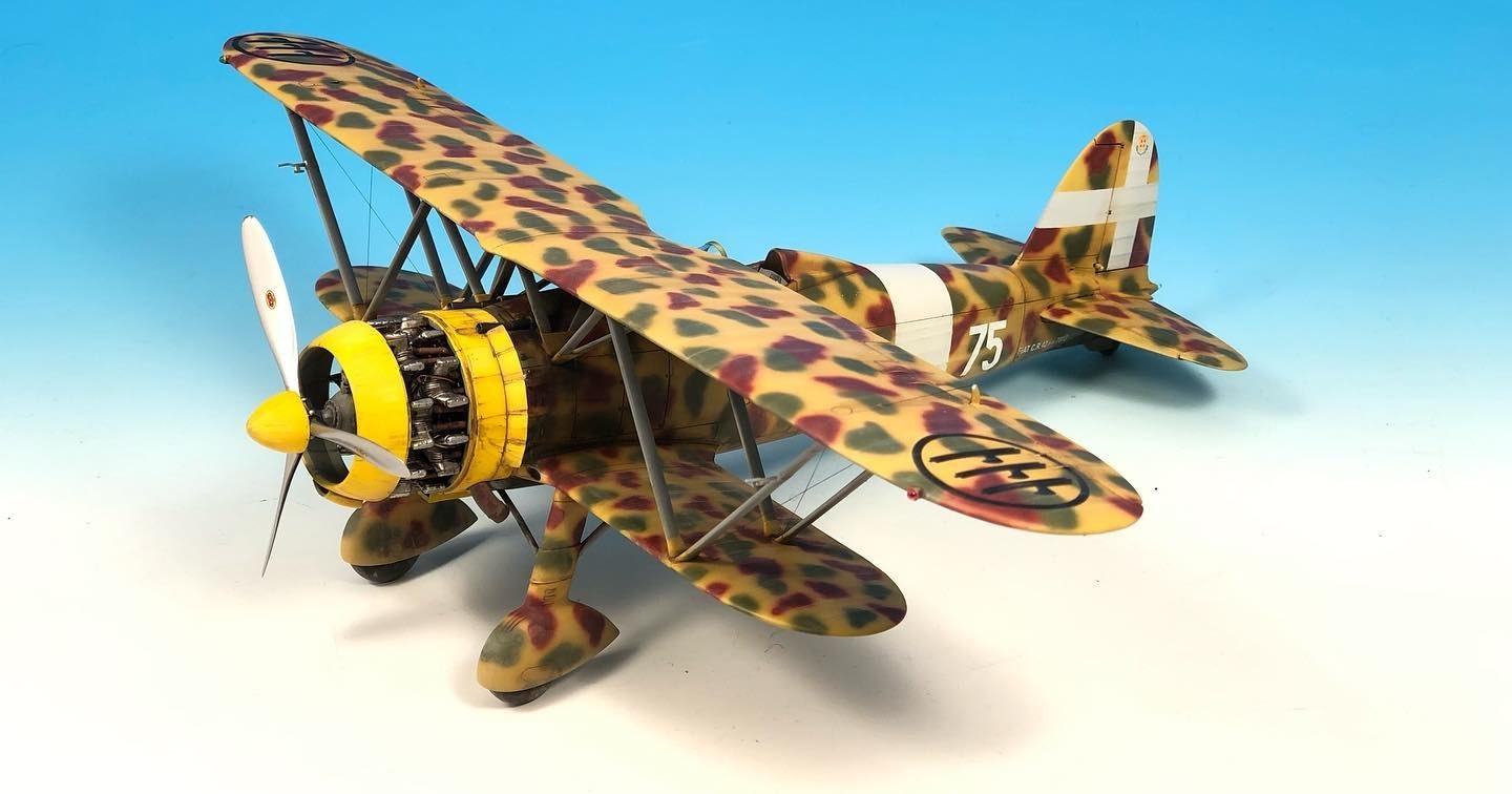 Fiat CR42 Falco by Girolamo Lorusso