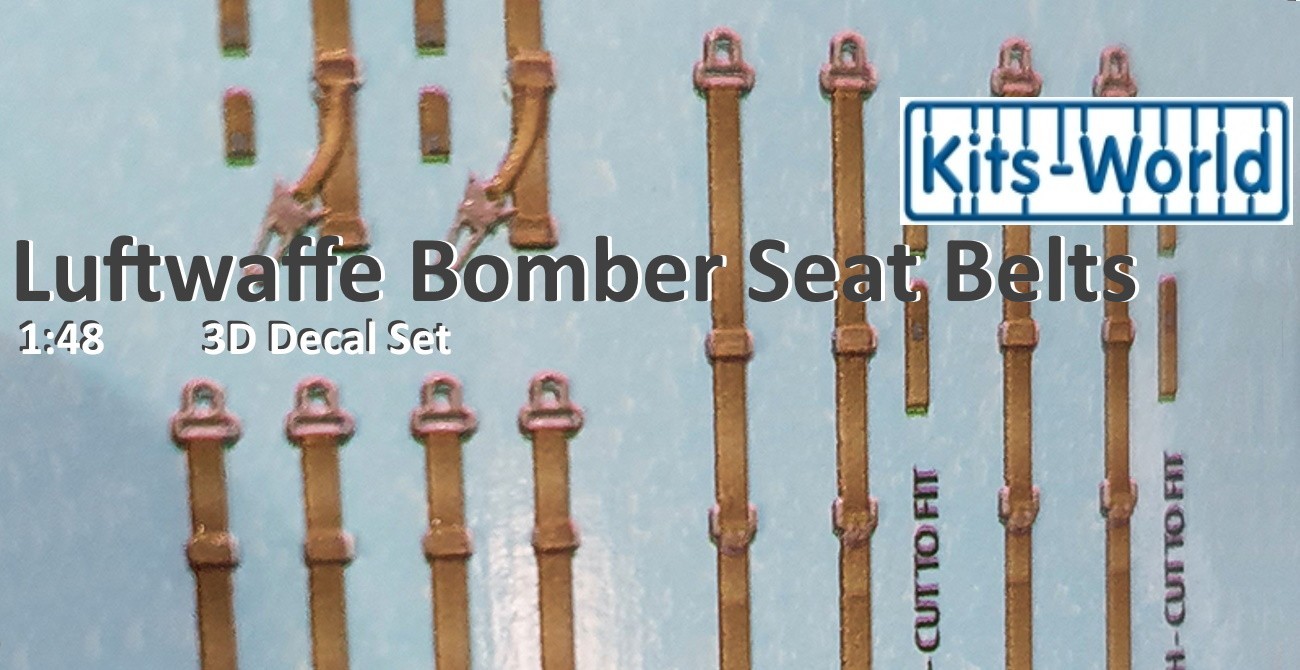 Luftwaffe Bomber Seat Belt Set Released