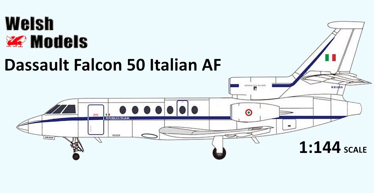 Italian AF Dassault Falcon 50 Released