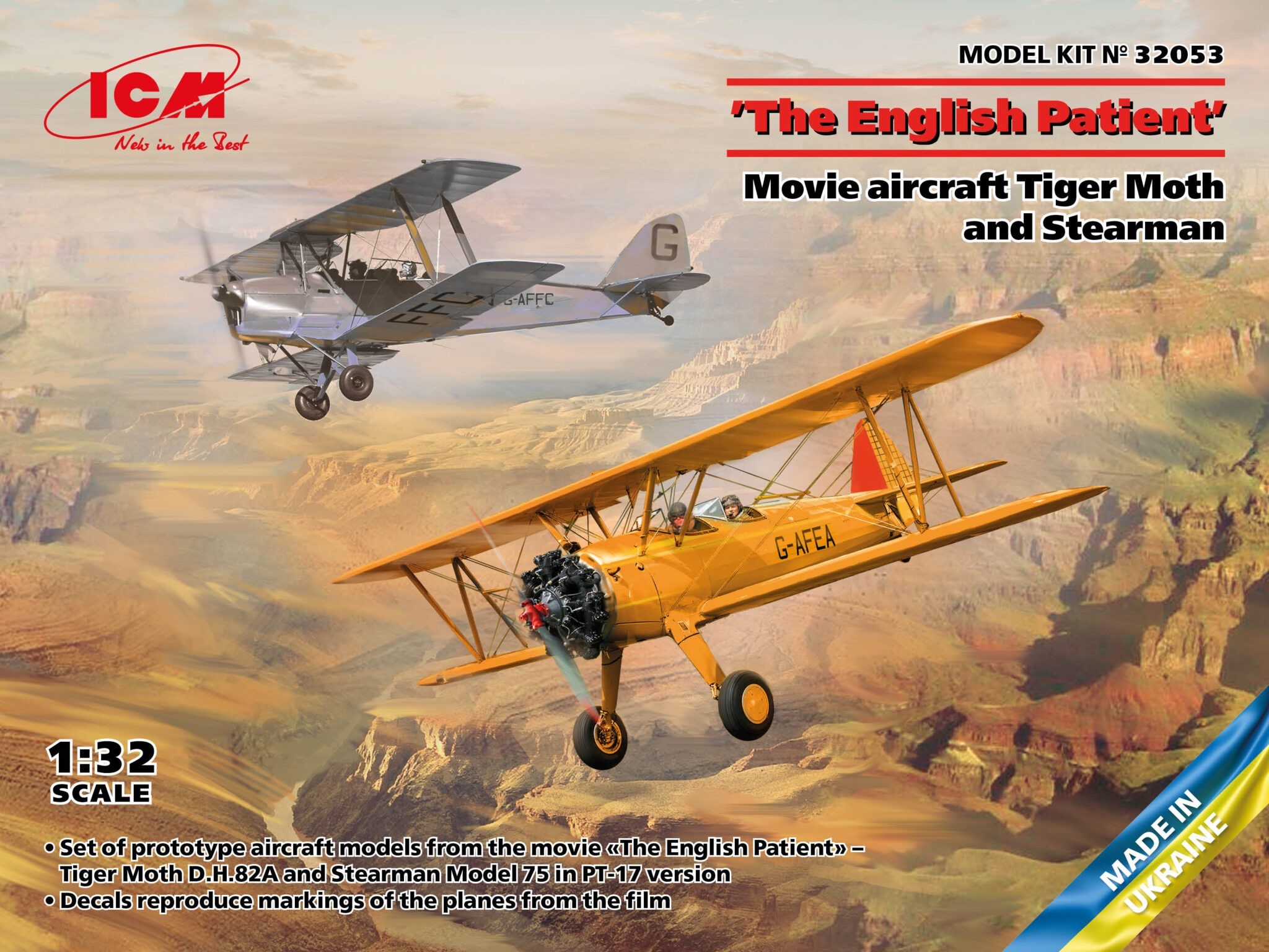 ‘The English Patient’ Tiger Moth and Stearman