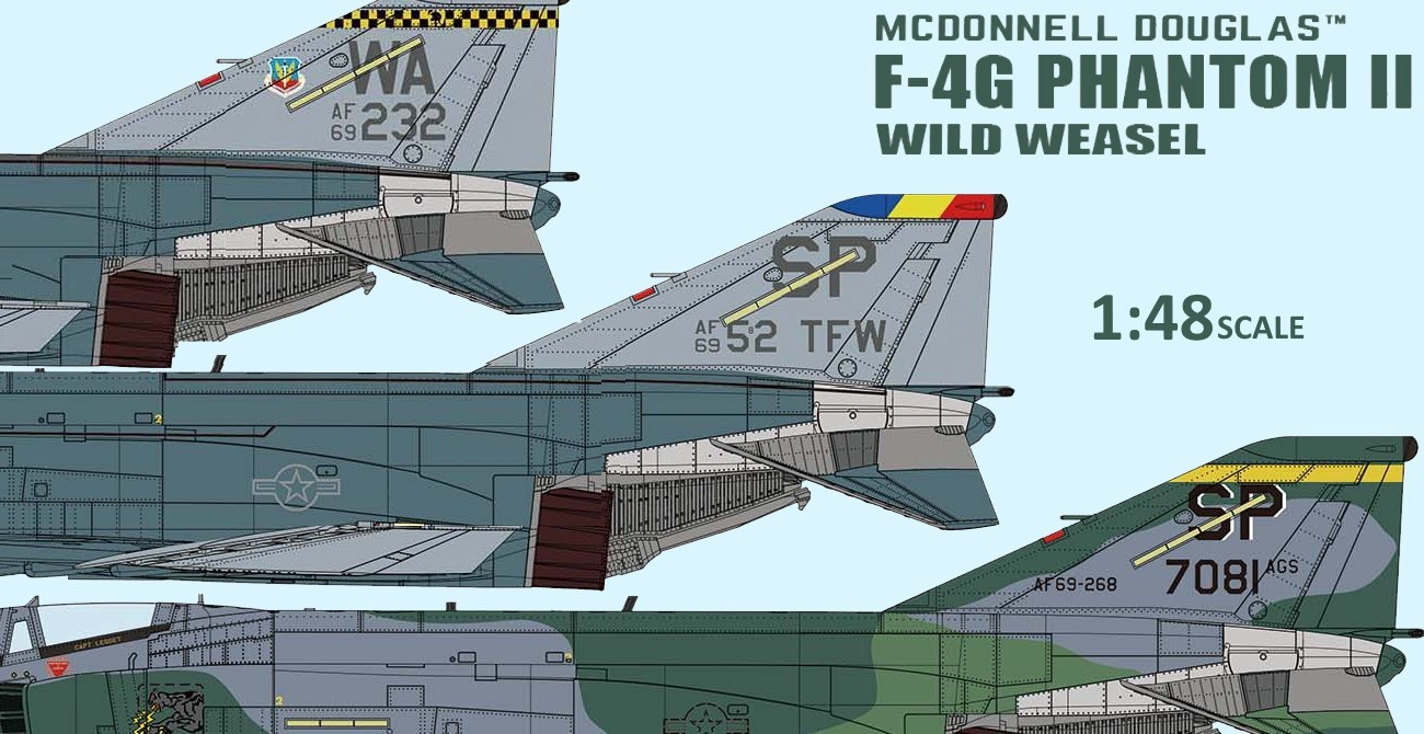 F-4G Wild Weasel’s Camouflage Schemes