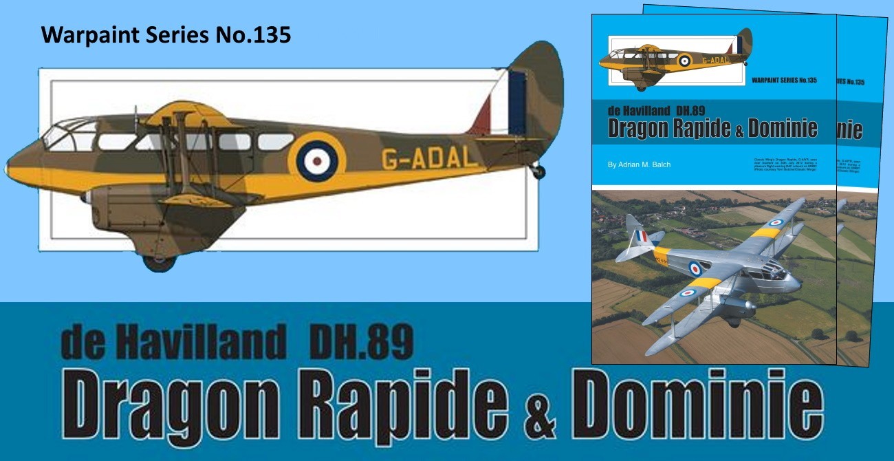Warpaint 135: DH.89 Dragon Rapide & Dominie