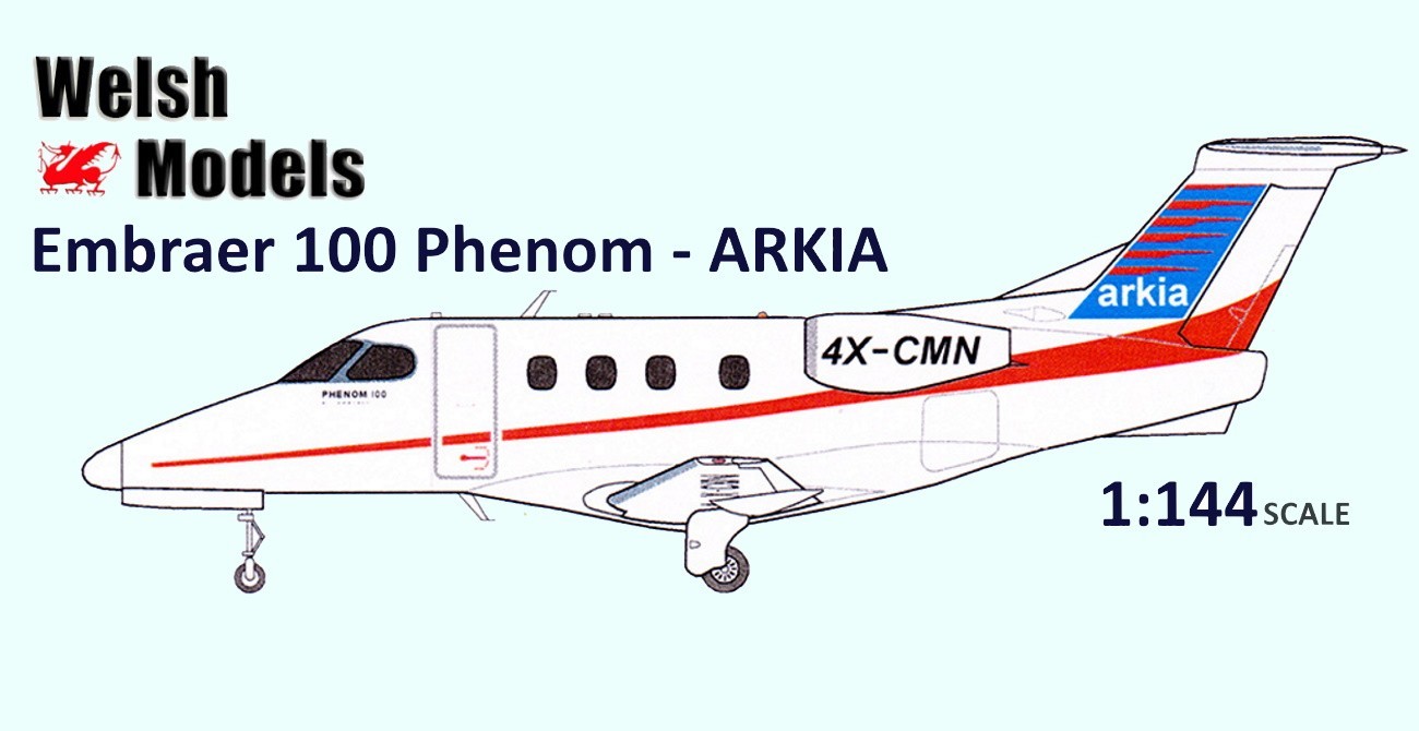 ARKIA Embraer 100 Phenom Released