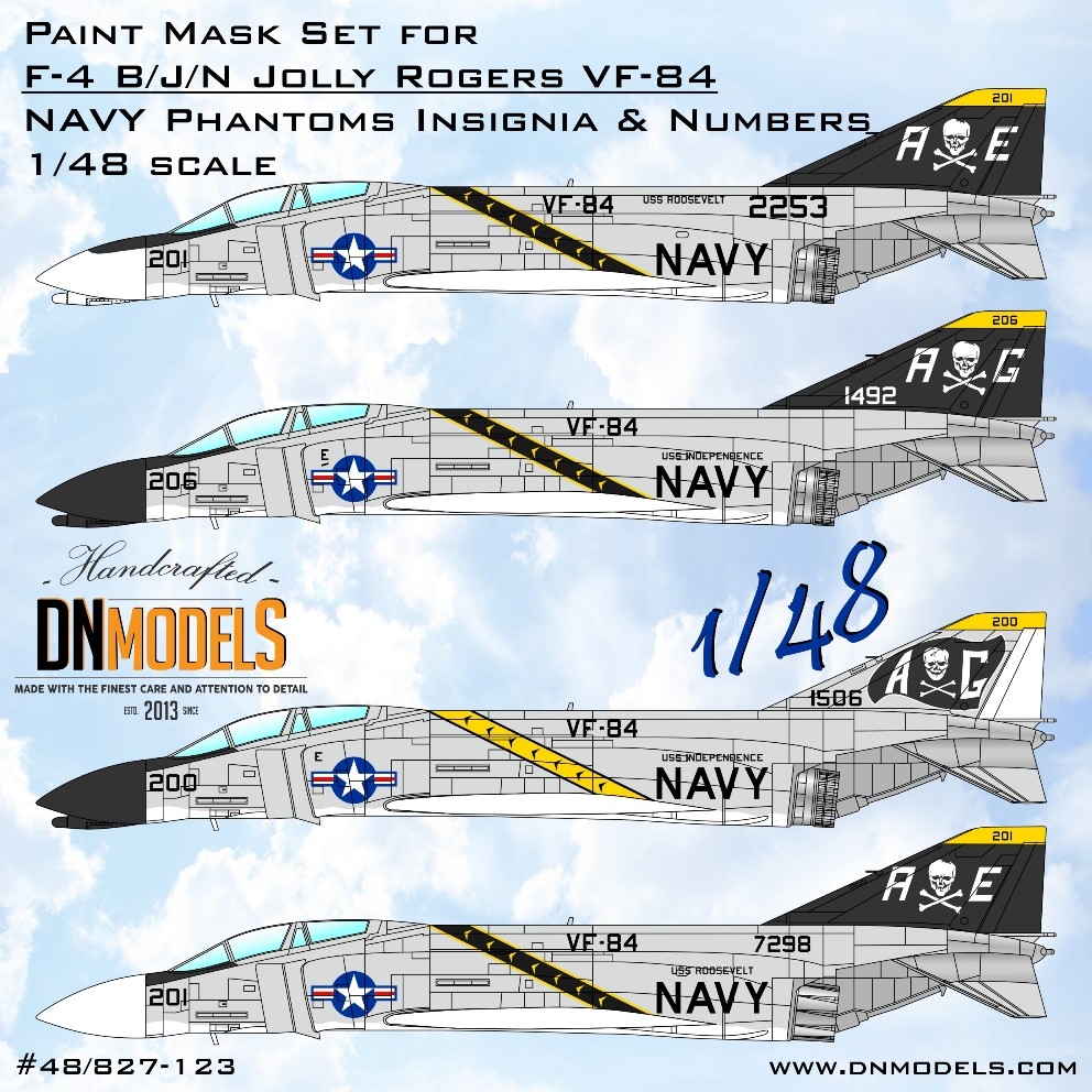 F-35C RAM Panels Paint Masks Set