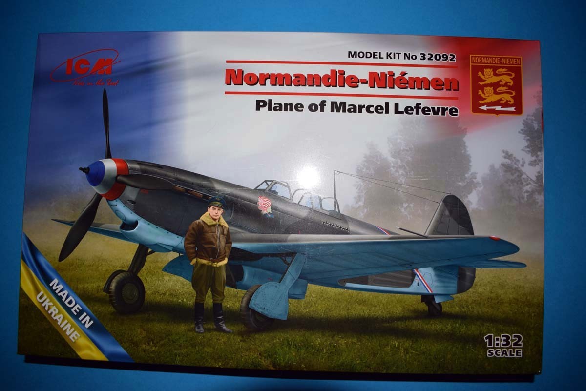 Yak-9T with Marcel Lefevre figure