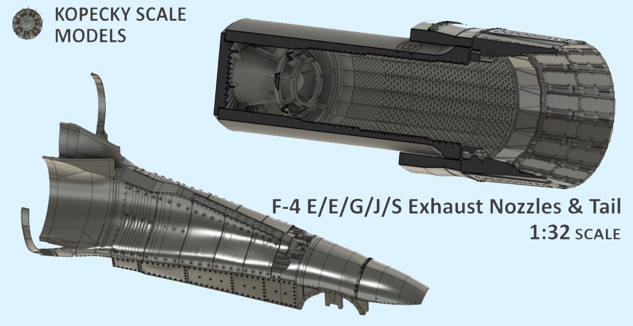 Phantom II Exhaust & Tail Detail Sets Released