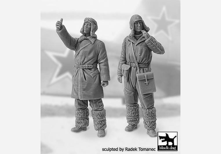 Soviet Fighter Pilots from Black Dog