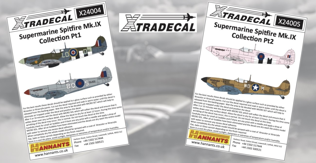 Spitfire Mk.IX Decal Sets Released