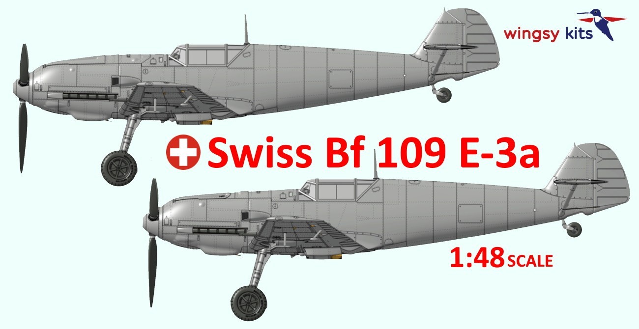 Swiss AF Bf 109E-3a Planned