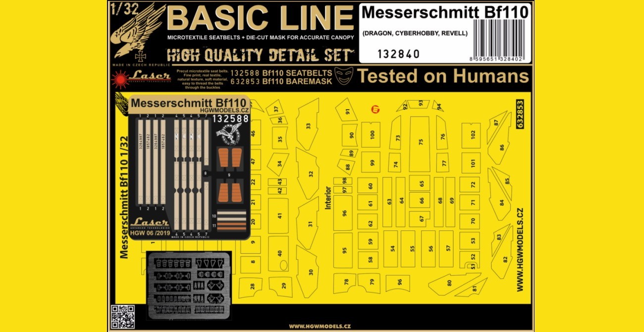 Bf 110C/D Basic Line Set Released