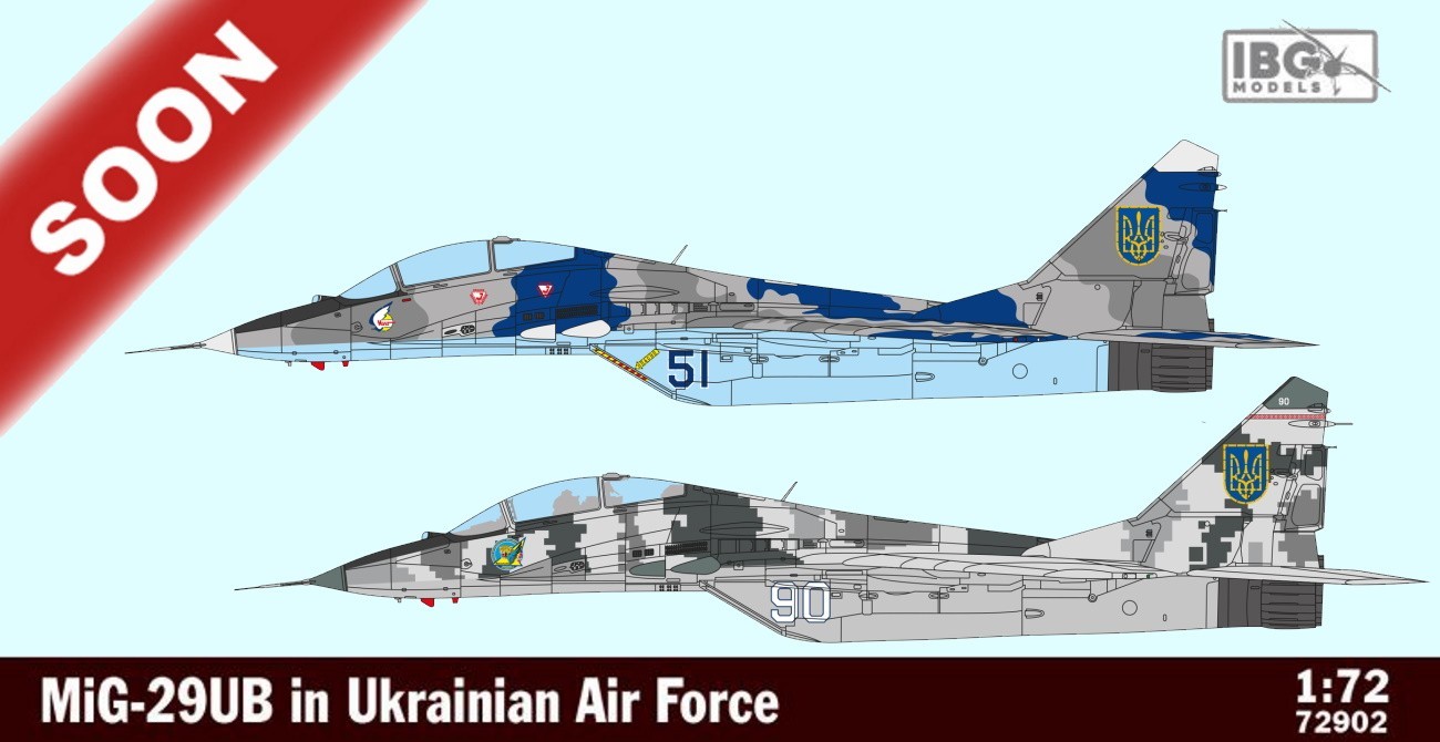 Coming Soon: Ukrainian AF MiG-29UB