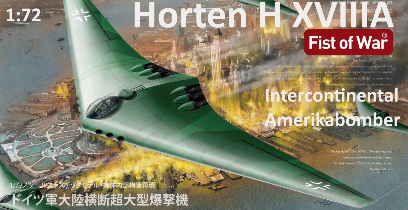 Horten H XVIIIA Amerikabomber On The Way