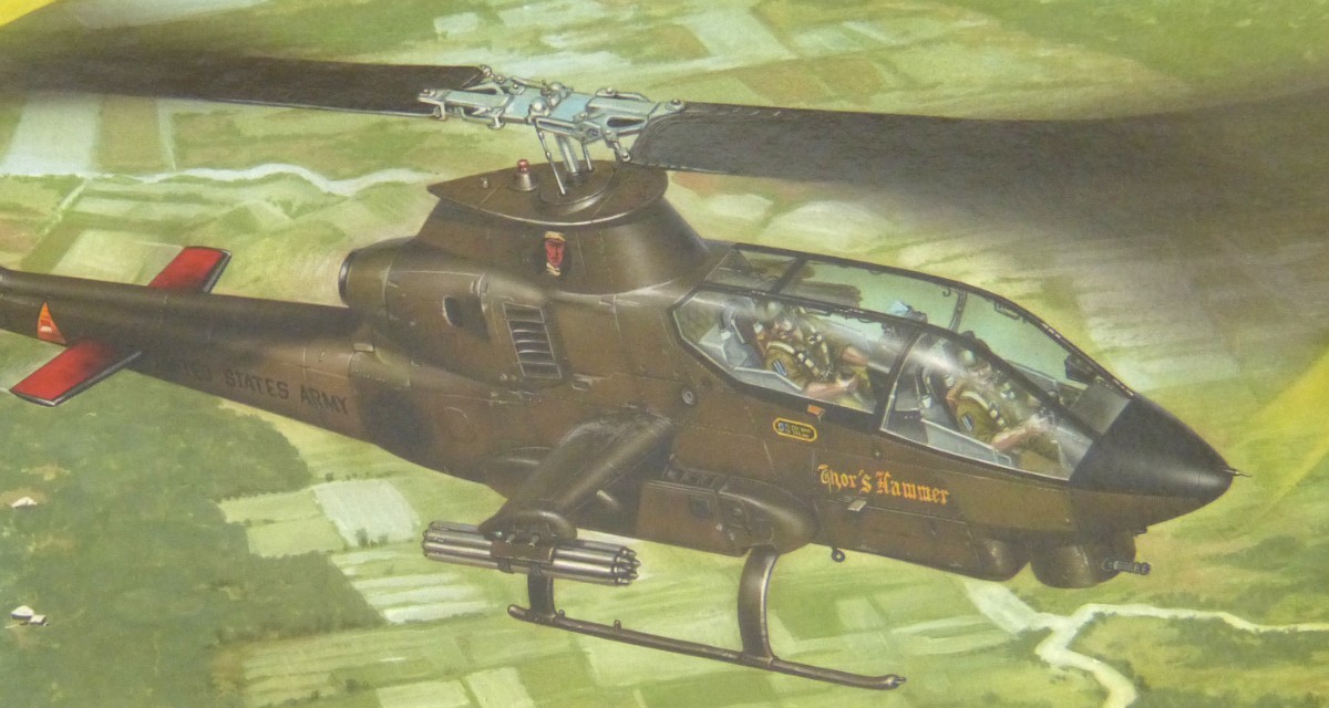 Bell AH-1G Cobra ‘Over Vietnam with M-35 Gun System’