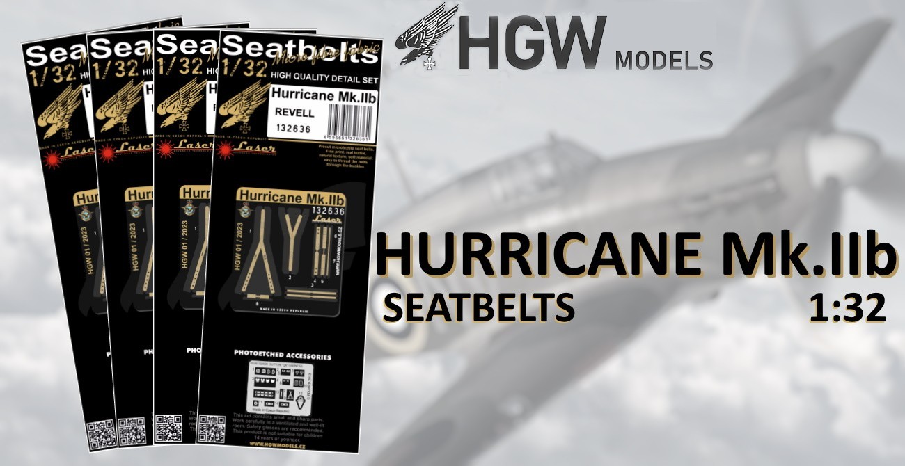 Hurricane Mk.IIb Textile Seatbelts Released