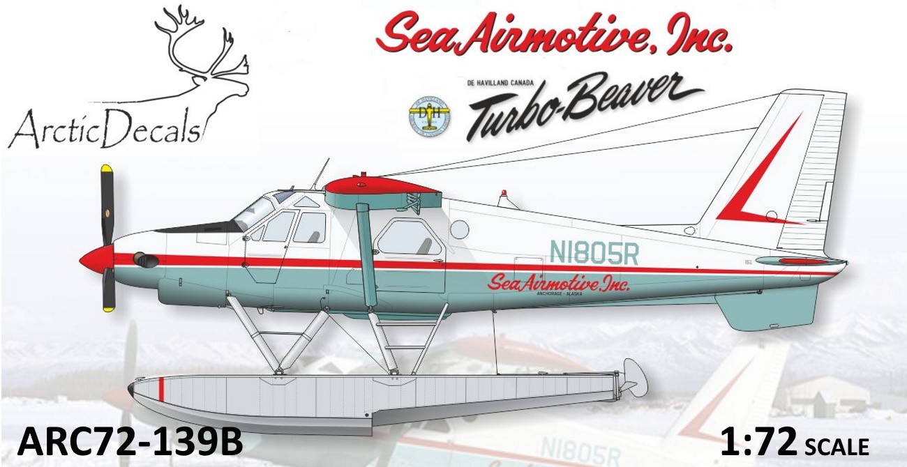 DECALS: Sea Airmotive Inc. DHC-2 Turbo Beaver Released