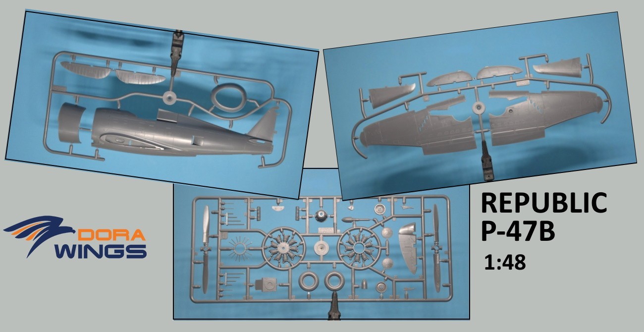 P-47B Sprue Shots