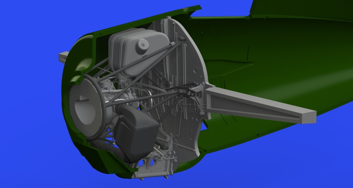 F4F-3 wheel bay PRINT