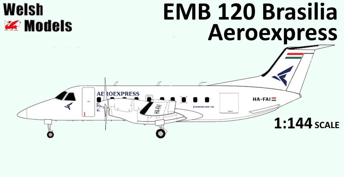 Aeroexpress EMB 120 Brasilia Released