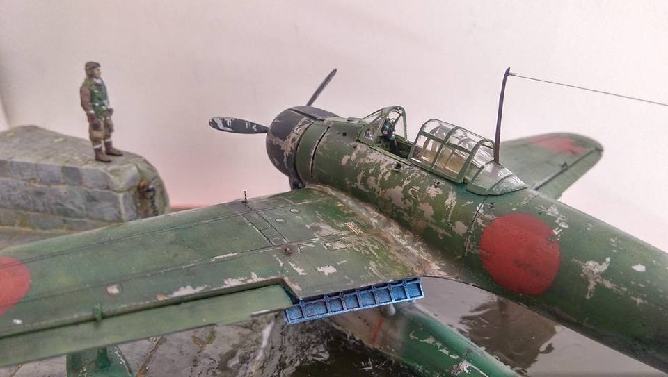 Imperial Japanese Navy Nakajima A6M-N  Rufe float plane
