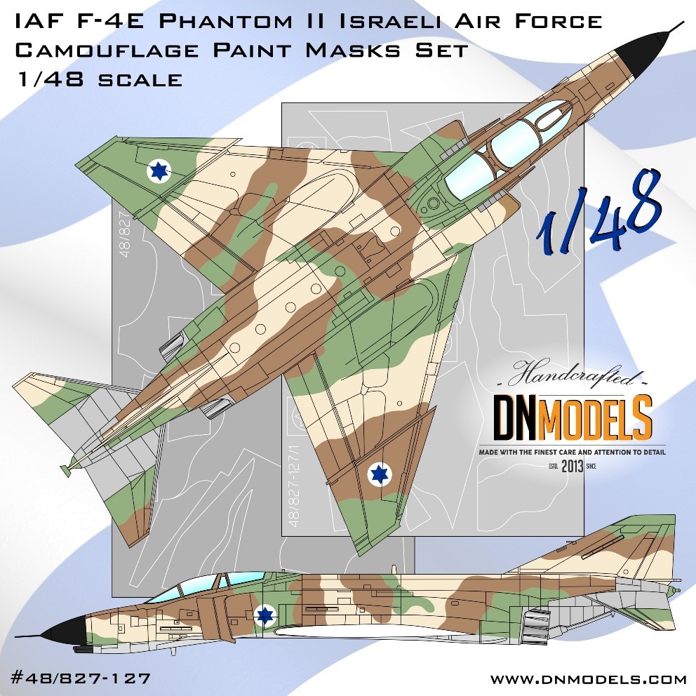 Phantom II Israeli Air Force Camouflage Paint Masks
