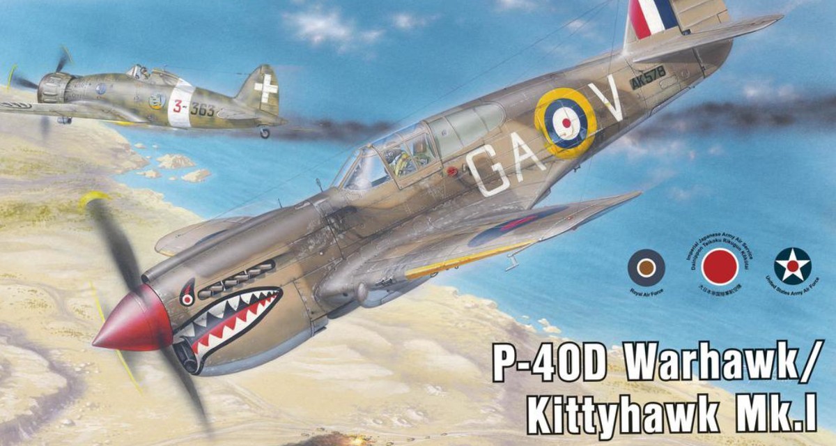 P-40D Warhawk/Kittyhawk Mk.I ‘Four Guns’