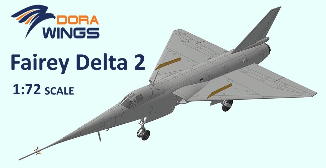 Fairey Delta 2  3D Designs