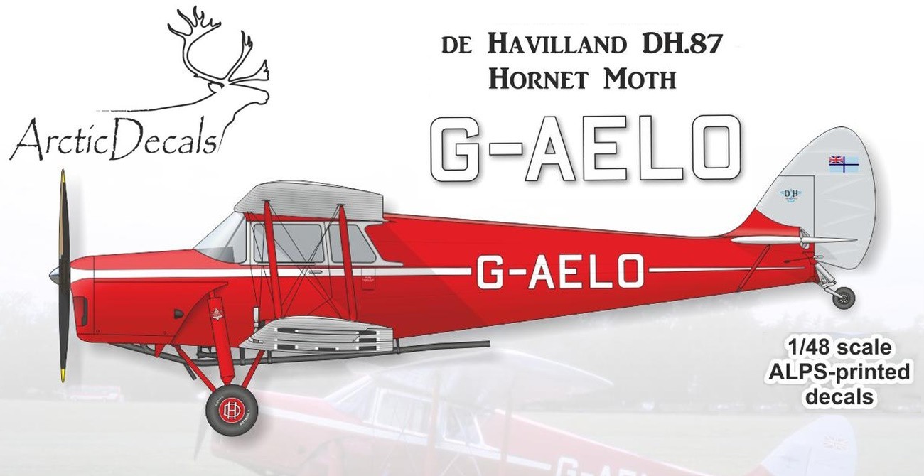 Hornet Moth Decals & Masks Released