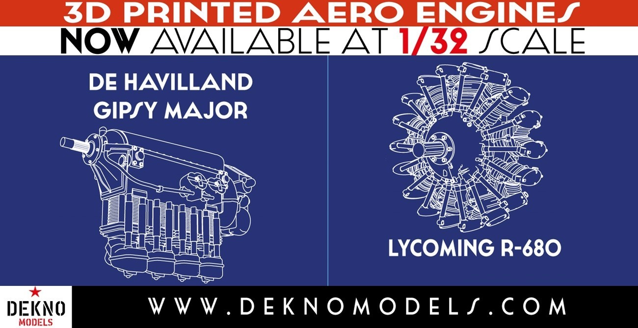 Lycoming R-680 & Gipsy Major Engines Released