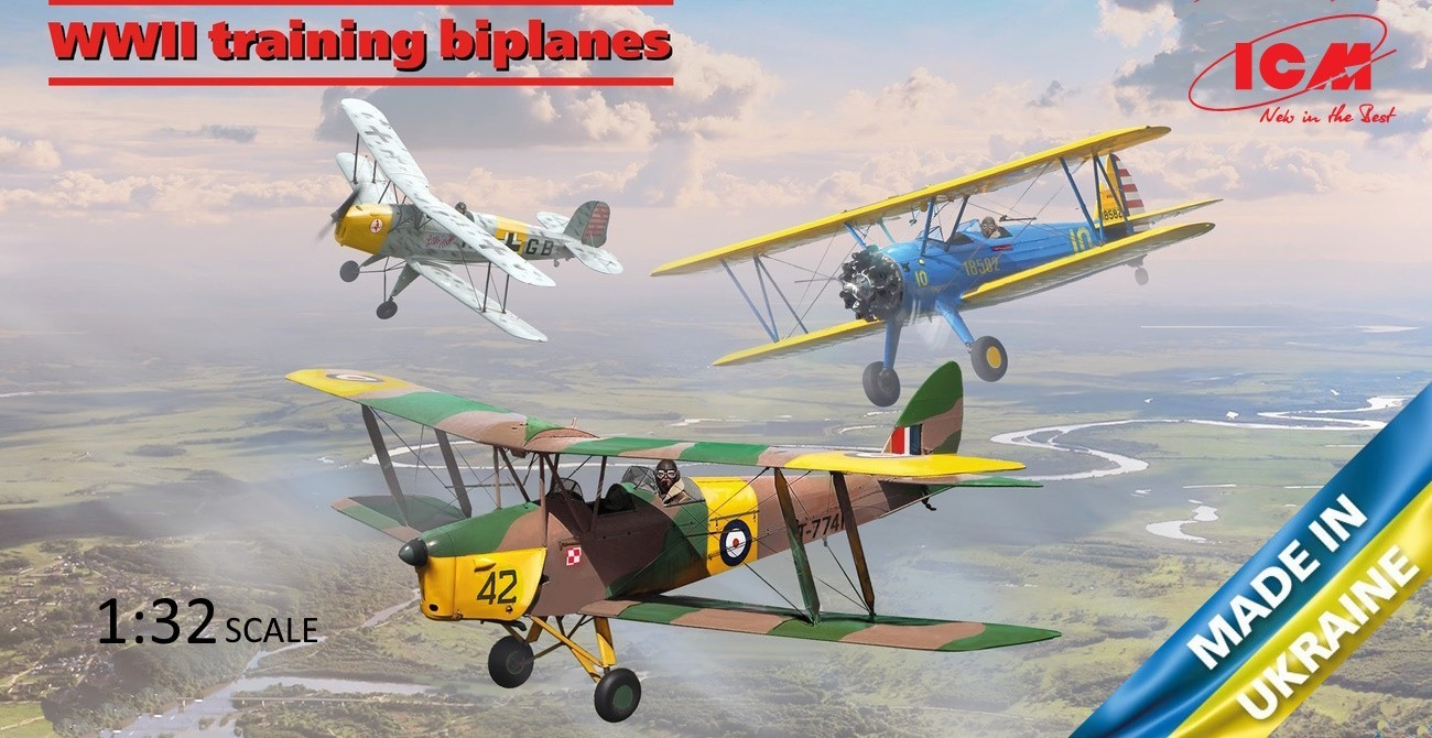 SOON ON SALE: WWII Training Biplanes Trio Release