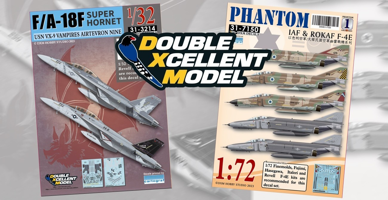 Super Hornet & Phantom II Decals Incoming