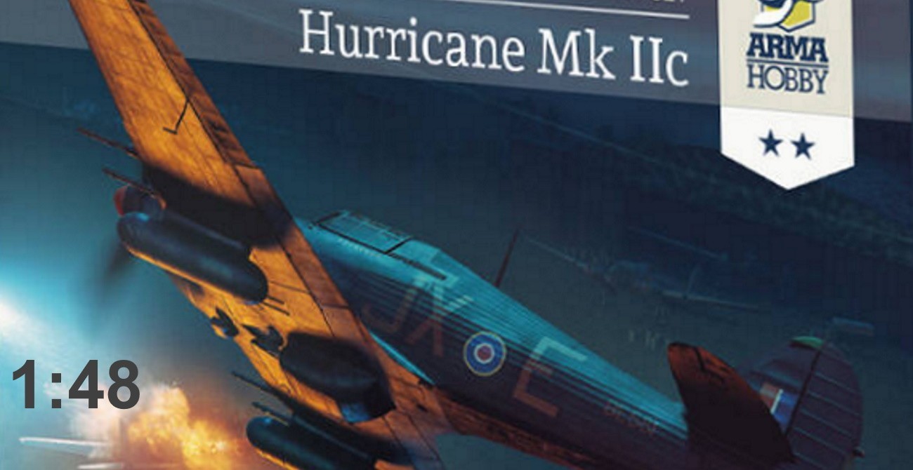 Hurricane Mk.IIC Sprue Renders