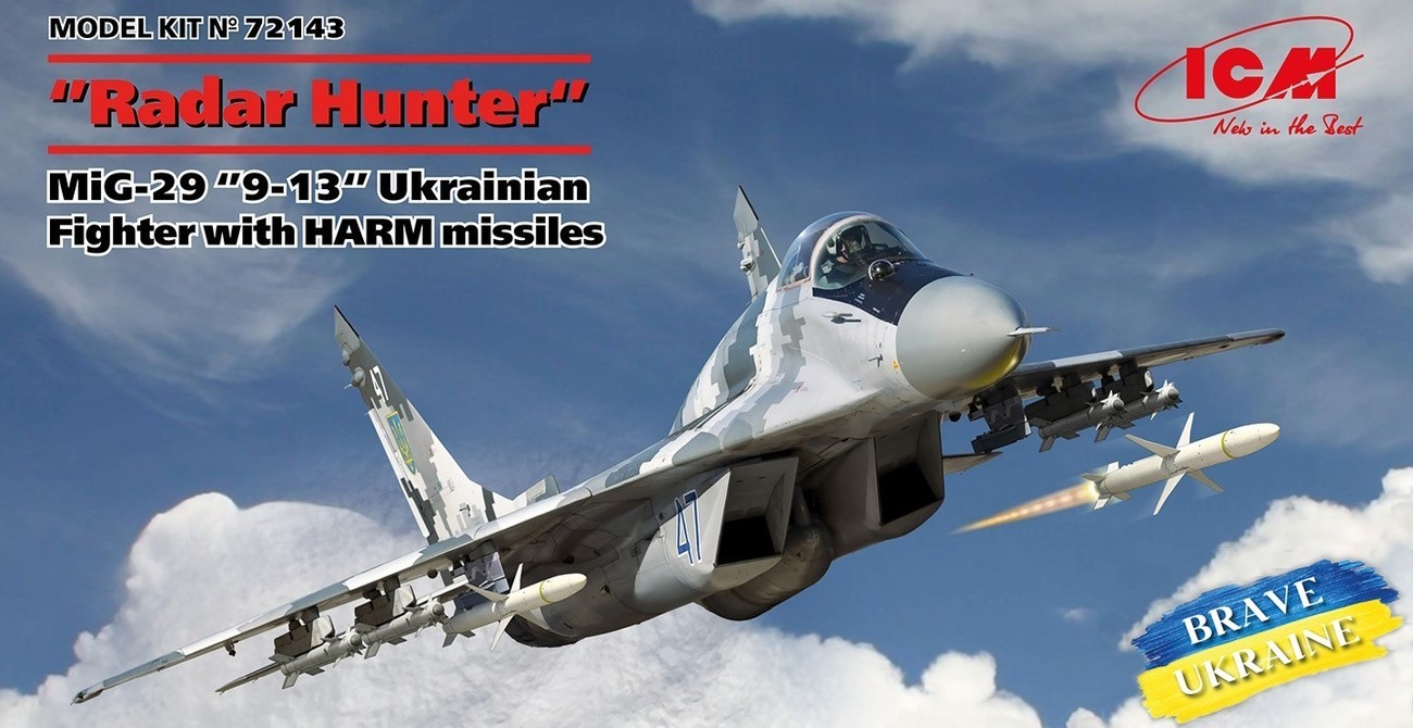 Ukrainian MiG 29 ‘Radar Hunter’ Box Contents