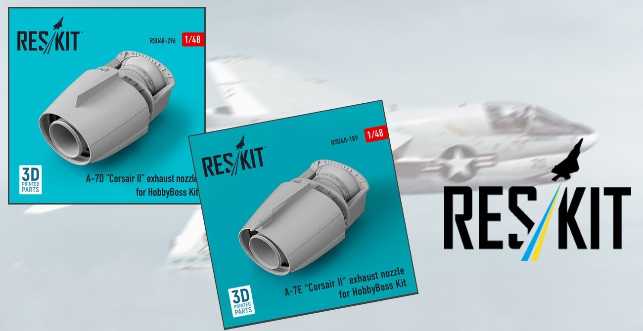A-7D/E Corsair II Exhaust Nozzles Released