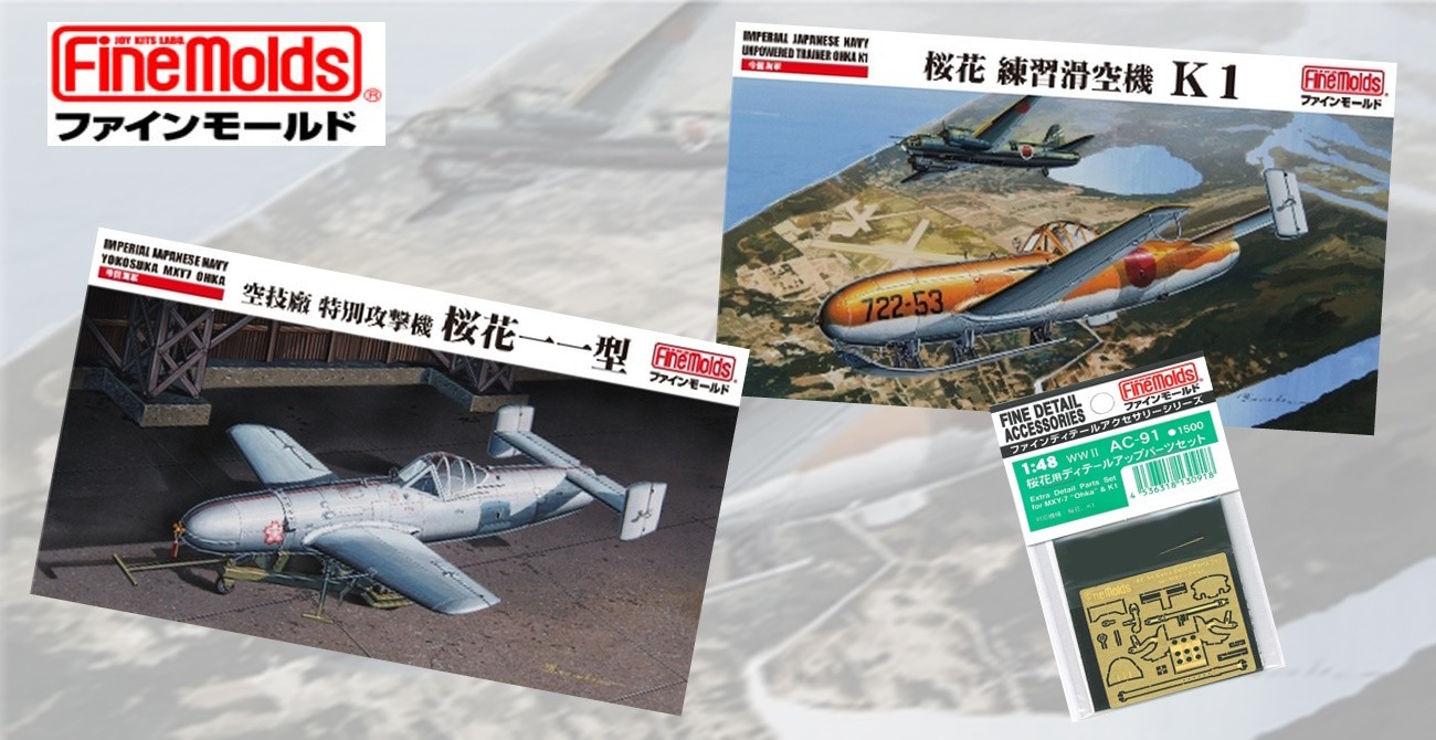 Ohka Rocket Attack & Trainer Glider Re-Released