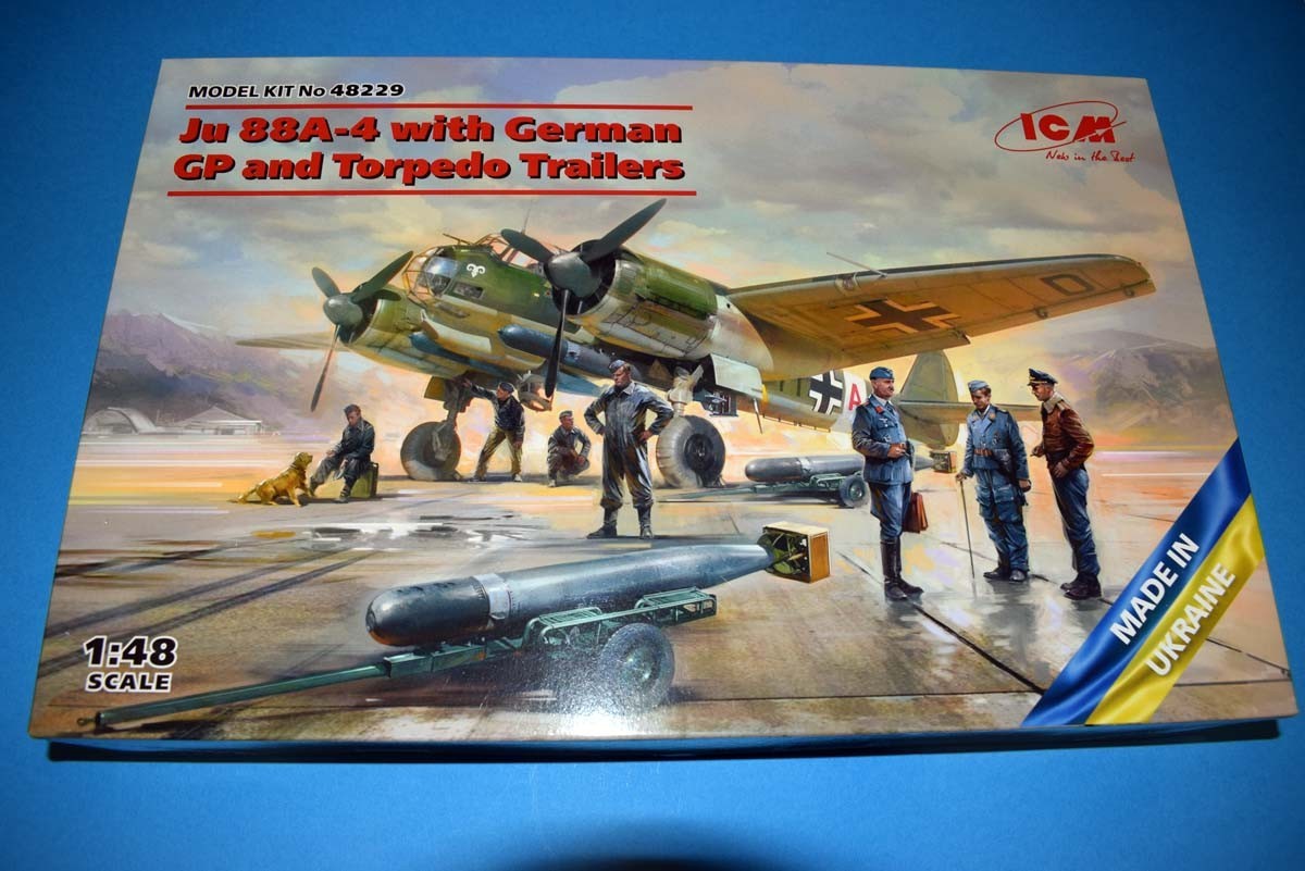 Ju 88A-4 with Personal and Torpedo Trailers