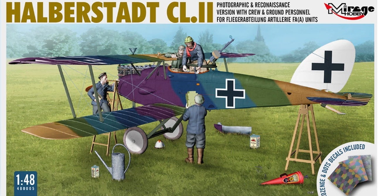Halberstadt CL.II With Aircraft & Ground Crew Released