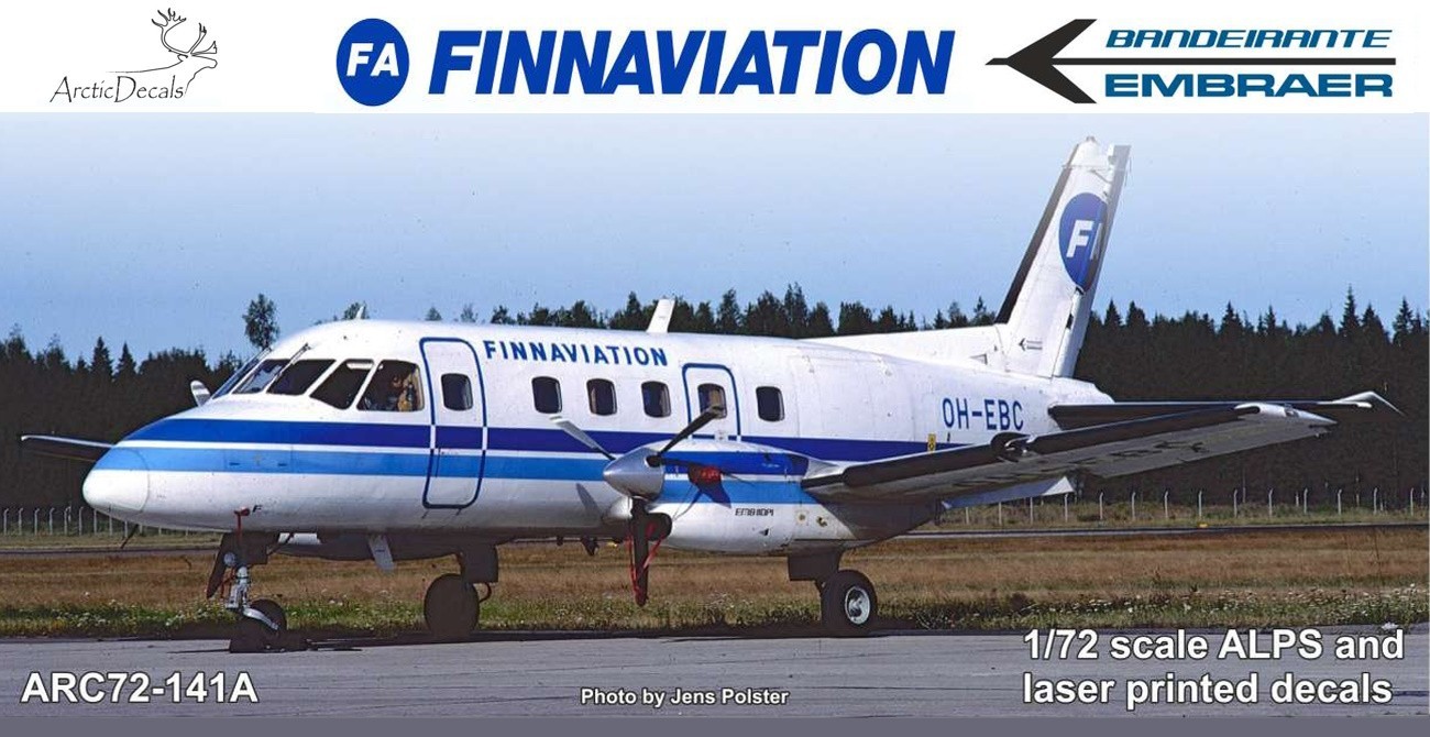 Decals & Masks: EMB-110 Finnaviation